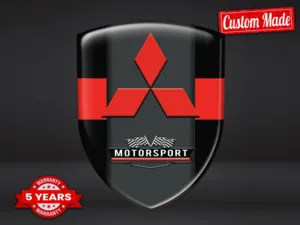 Mitsubishi Emblemi Auto Personalizzati Elite Moderni Robusti